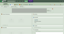 Desktop Screenshot of lxphoto.deviantart.com
