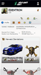 Mobile Screenshot of edentron.deviantart.com