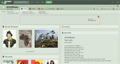 Desktop Screenshot of grimsilliness.deviantart.com