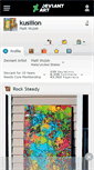 Mobile Screenshot of kusiiion.deviantart.com