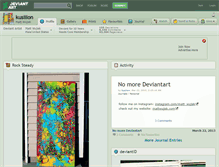 Tablet Screenshot of kusiiion.deviantart.com