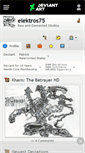 Mobile Screenshot of elektros75.deviantart.com
