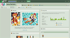 Desktop Screenshot of camus-fanclub.deviantart.com