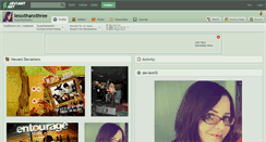Desktop Screenshot of lessxthanxthree.deviantart.com