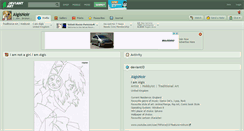 Desktop Screenshot of aigisnoir.deviantart.com