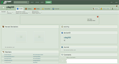 Desktop Screenshot of cdog300.deviantart.com