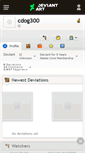Mobile Screenshot of cdog300.deviantart.com