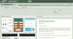 Desktop Screenshot of mangatips-com.deviantart.com