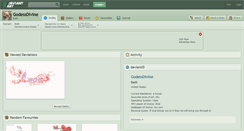 Desktop Screenshot of godessdivine.deviantart.com