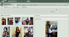 Desktop Screenshot of amberainbow.deviantart.com