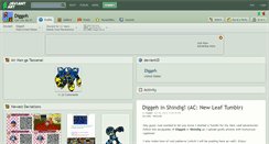 Desktop Screenshot of diggeh.deviantart.com