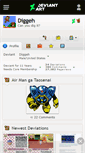 Mobile Screenshot of diggeh.deviantart.com