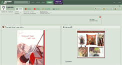 Desktop Screenshot of lynnnn.deviantart.com