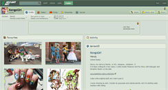 Desktop Screenshot of kengogirl.deviantart.com