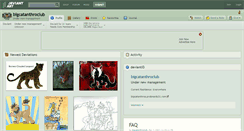 Desktop Screenshot of bigcatanthroclub.deviantart.com