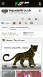 Mobile Screenshot of bigcatanthroclub.deviantart.com