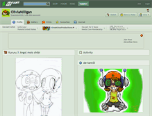 Tablet Screenshot of oliviamilligan.deviantart.com