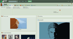 Desktop Screenshot of nun0.deviantart.com