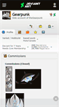 Mobile Screenshot of gearpunk.deviantart.com