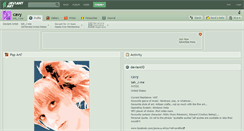 Desktop Screenshot of cavy.deviantart.com