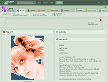 Tablet Screenshot of cavy.deviantart.com