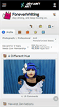 Mobile Screenshot of foreverwriting.deviantart.com