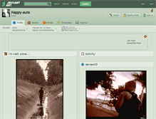 Tablet Screenshot of happy-aura.deviantart.com