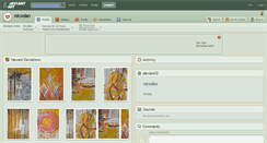 Desktop Screenshot of nicodan.deviantart.com