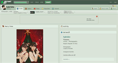 Desktop Screenshot of hybridre.deviantart.com
