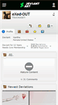Mobile Screenshot of exed-out.deviantart.com
