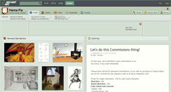 Desktop Screenshot of hanna-fia.deviantart.com