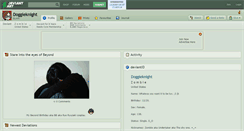 Desktop Screenshot of doggieknight.deviantart.com