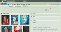 Desktop Screenshot of coudry.deviantart.com