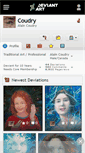 Mobile Screenshot of coudry.deviantart.com