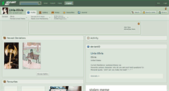 Desktop Screenshot of livia-xilvia.deviantart.com