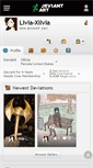 Mobile Screenshot of livia-xilvia.deviantart.com