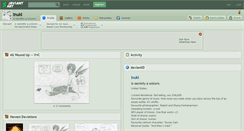 Desktop Screenshot of inuki.deviantart.com