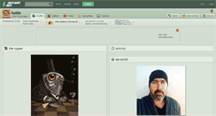 Desktop Screenshot of kusta.deviantart.com