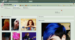 Desktop Screenshot of fire-fox-skate.deviantart.com