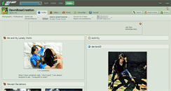 Desktop Screenshot of dawnrosecreation.deviantart.com