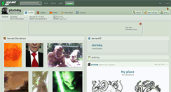 Desktop Screenshot of pluckdog.deviantart.com