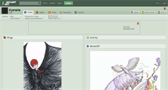 Desktop Screenshot of kyanasia.deviantart.com