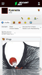Mobile Screenshot of kyanasia.deviantart.com