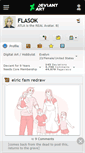 Mobile Screenshot of flasok.deviantart.com
