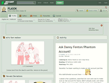 Tablet Screenshot of flasok.deviantart.com