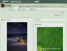 Tablet Screenshot of envy4life.deviantart.com