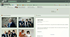 Desktop Screenshot of fantasyrhia.deviantart.com