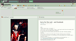 Desktop Screenshot of kashinorei.deviantart.com