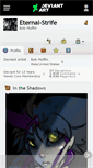 Mobile Screenshot of eternal-strife.deviantart.com