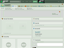 Tablet Screenshot of buzzski3.deviantart.com